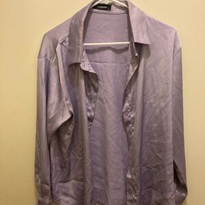 Men's Purple Dress Shirt